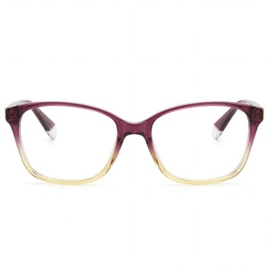 Polaroid Rectangle Eyeglasses for Women — front view, Injected