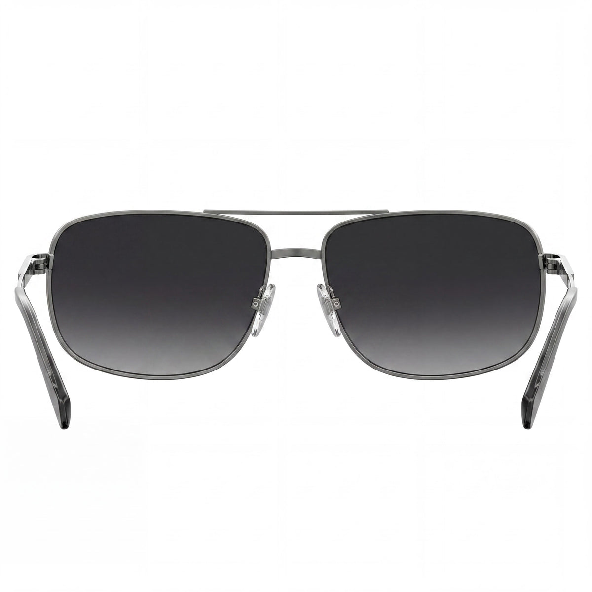 Polaroid Semi Matte Ruthenium Rectangle Sunglasses for Men, 63mm, Photo 3