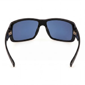 Police Casual Rectangle Sunglasses for Men — interior view, Non-Polarized lens detail