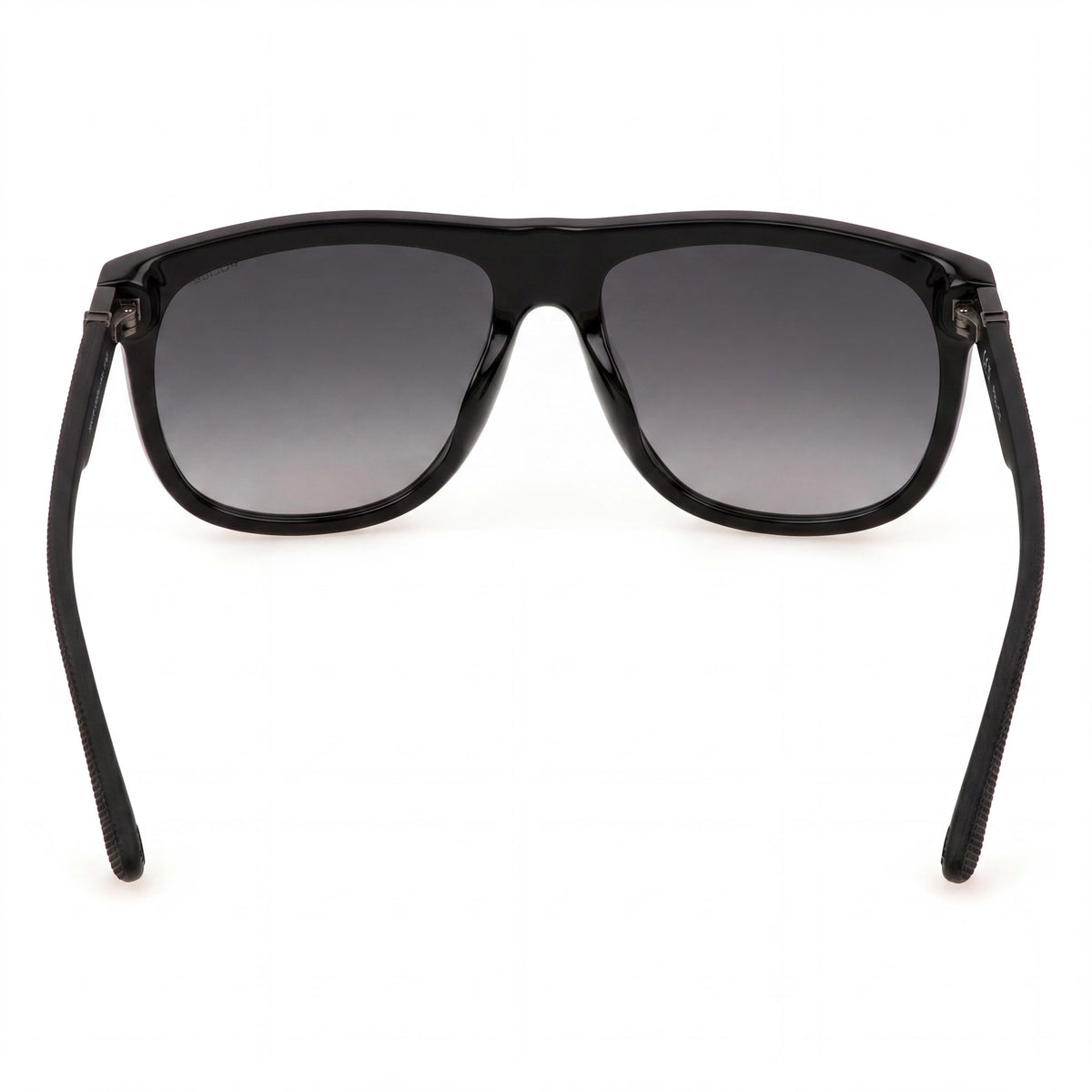 Police Casual Black Rectangle Gradient Sunglasses for Men, Photo 3