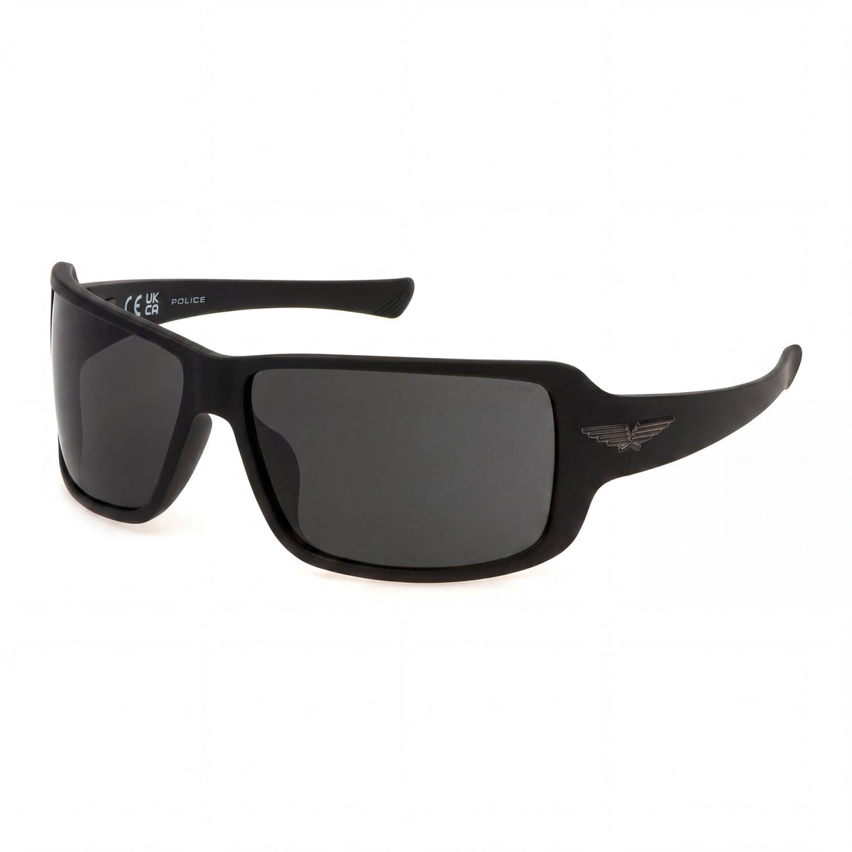 Gafas de Sol Rectangulares Negras Police Casual (SPLN37) para Hombre, 65mm, Photo 1