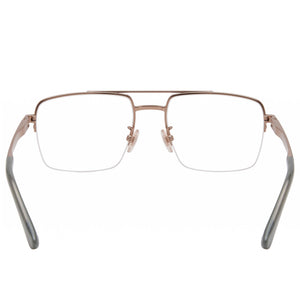 Police classical Rectangle Eyeglasses for Men — front view, Metal