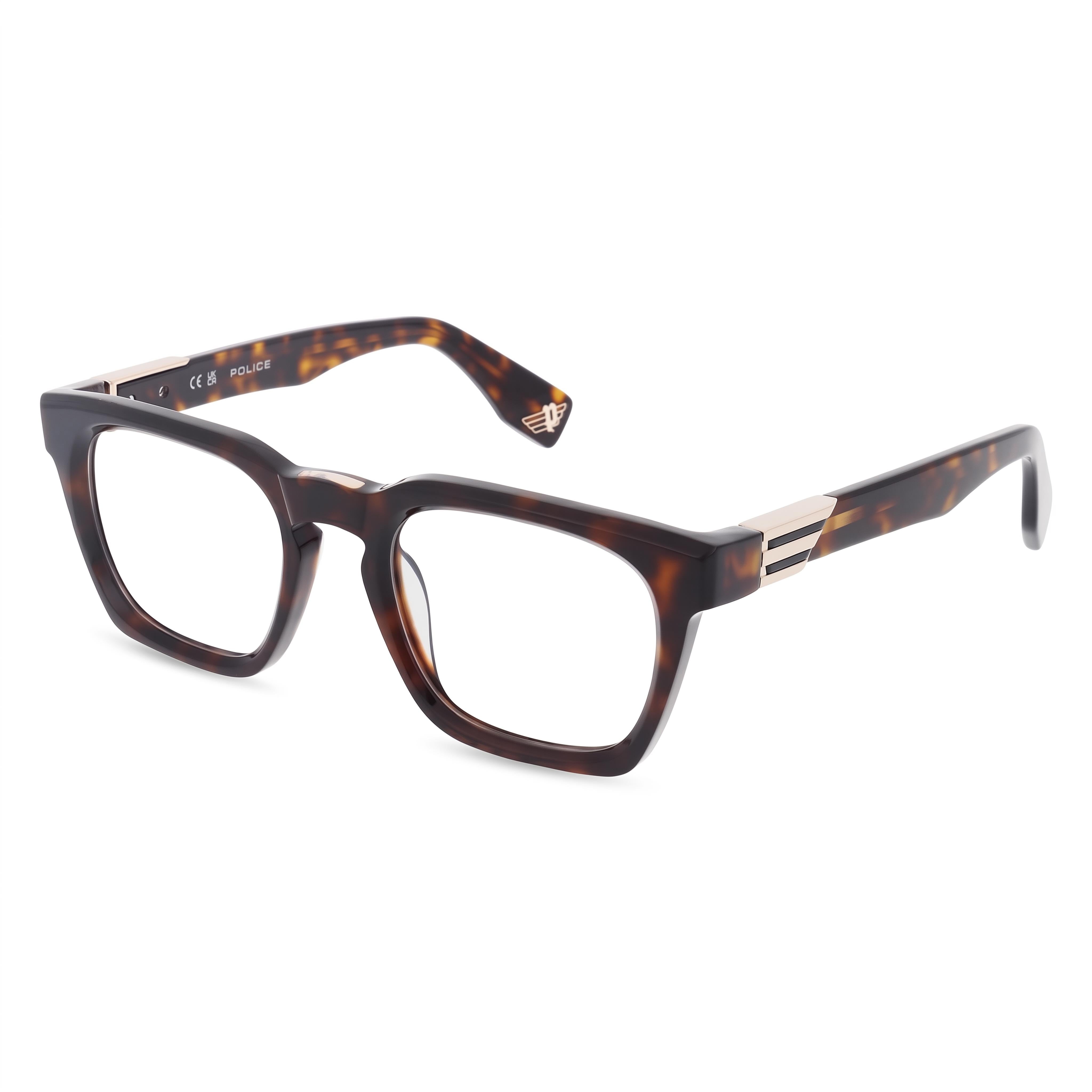 Gafas de sol negras Police para hombre, de acetato de 51 mm, Photo 1