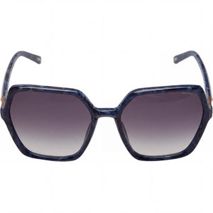 Police Splf36 Square Sunglasses for Women — front view, Acetate frame