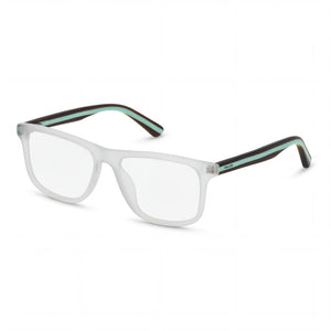 Police Transparent Square Eyeglasses Unisex frame