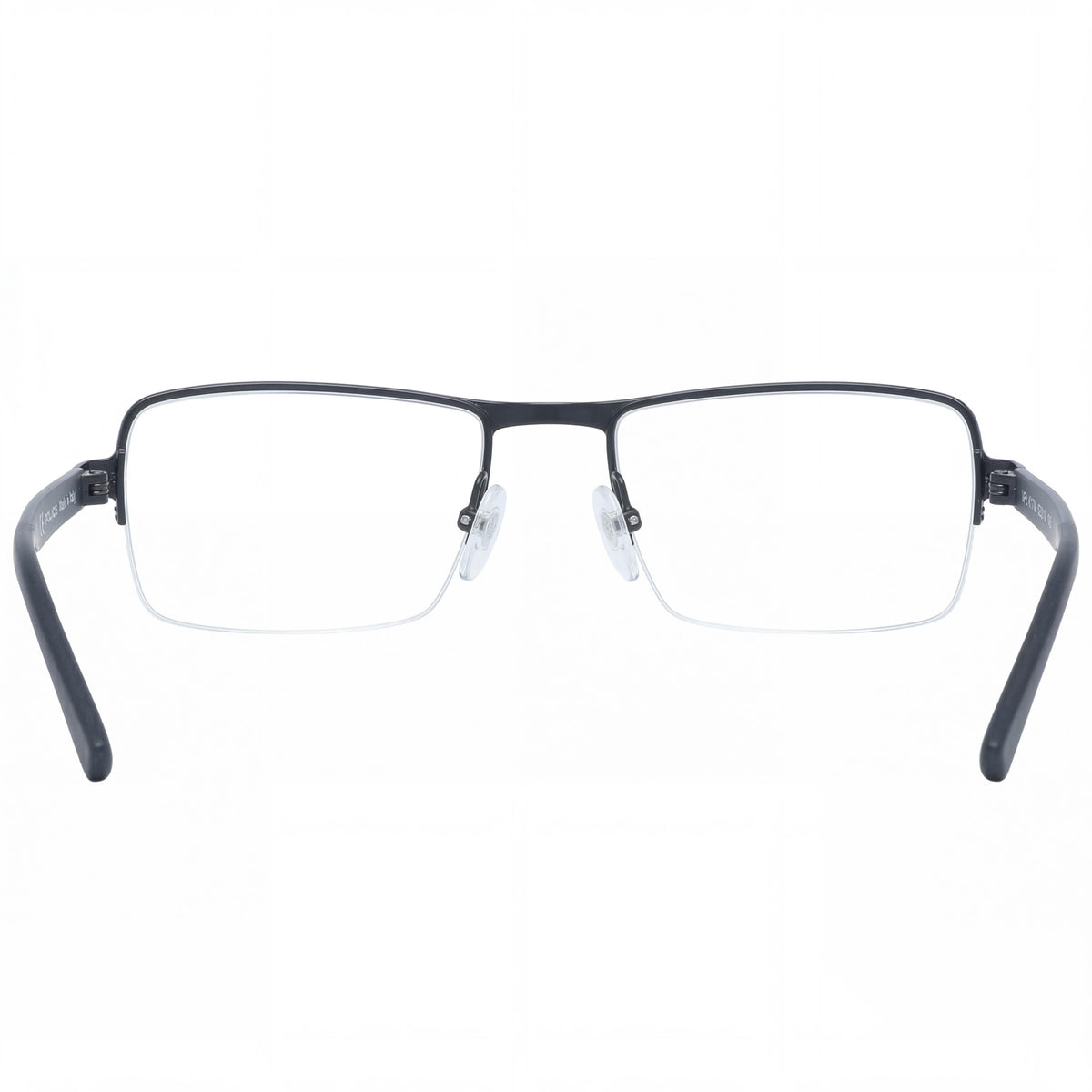 Police VPL257 Black Rectangle Eyeglasses Unisex, 52mm, Photo 2
