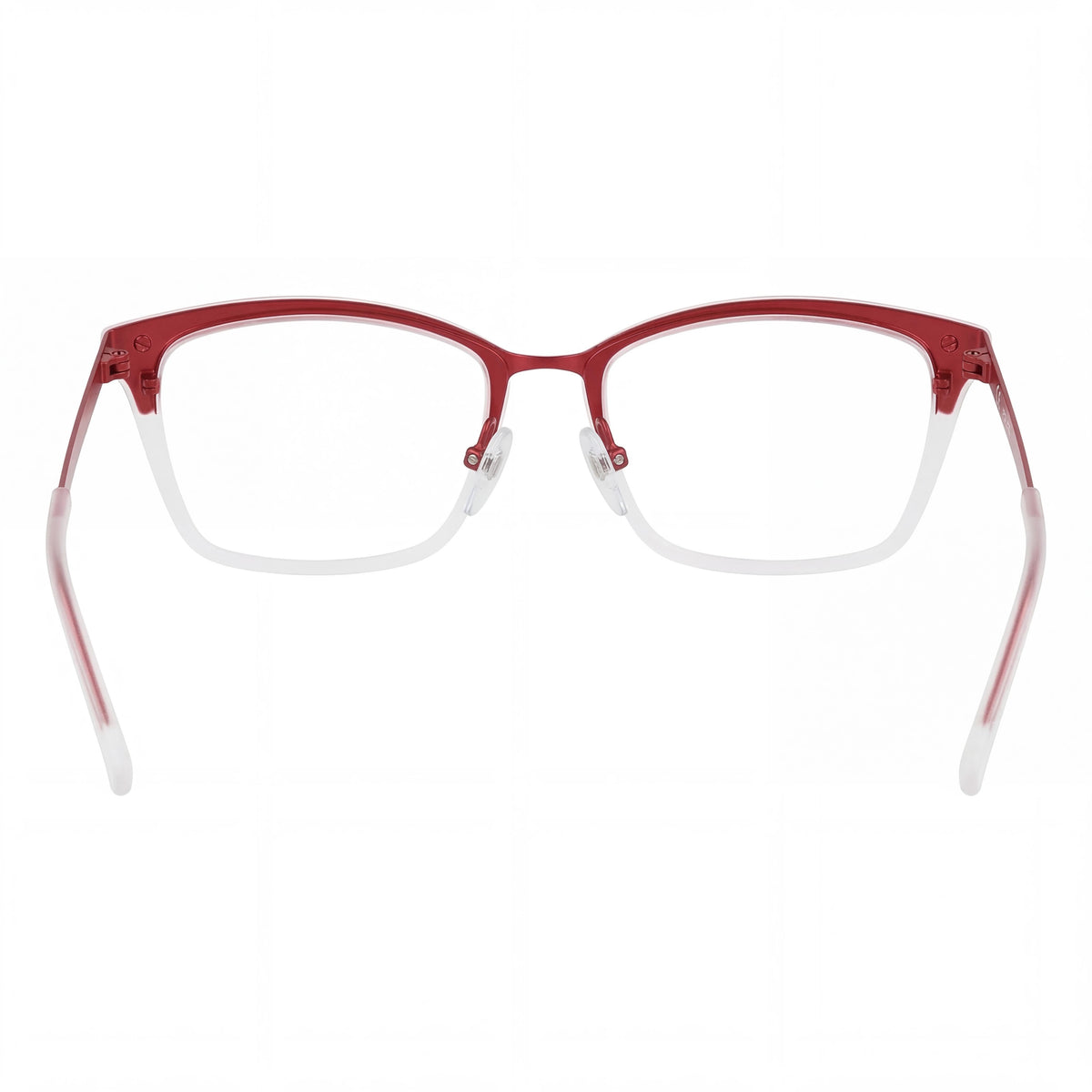 Police VPL2845107L2 Matt Red Rectangle Eyeglasses for Women, 51mm, Photo 3