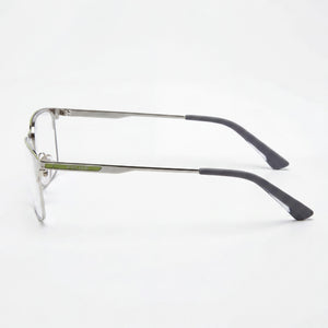 Police VPL698 Square Eyeglasses Unisex — front view, Metal