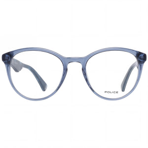 Police VPL764 Rectangle Eyeglasses for Women — front view, Plastic