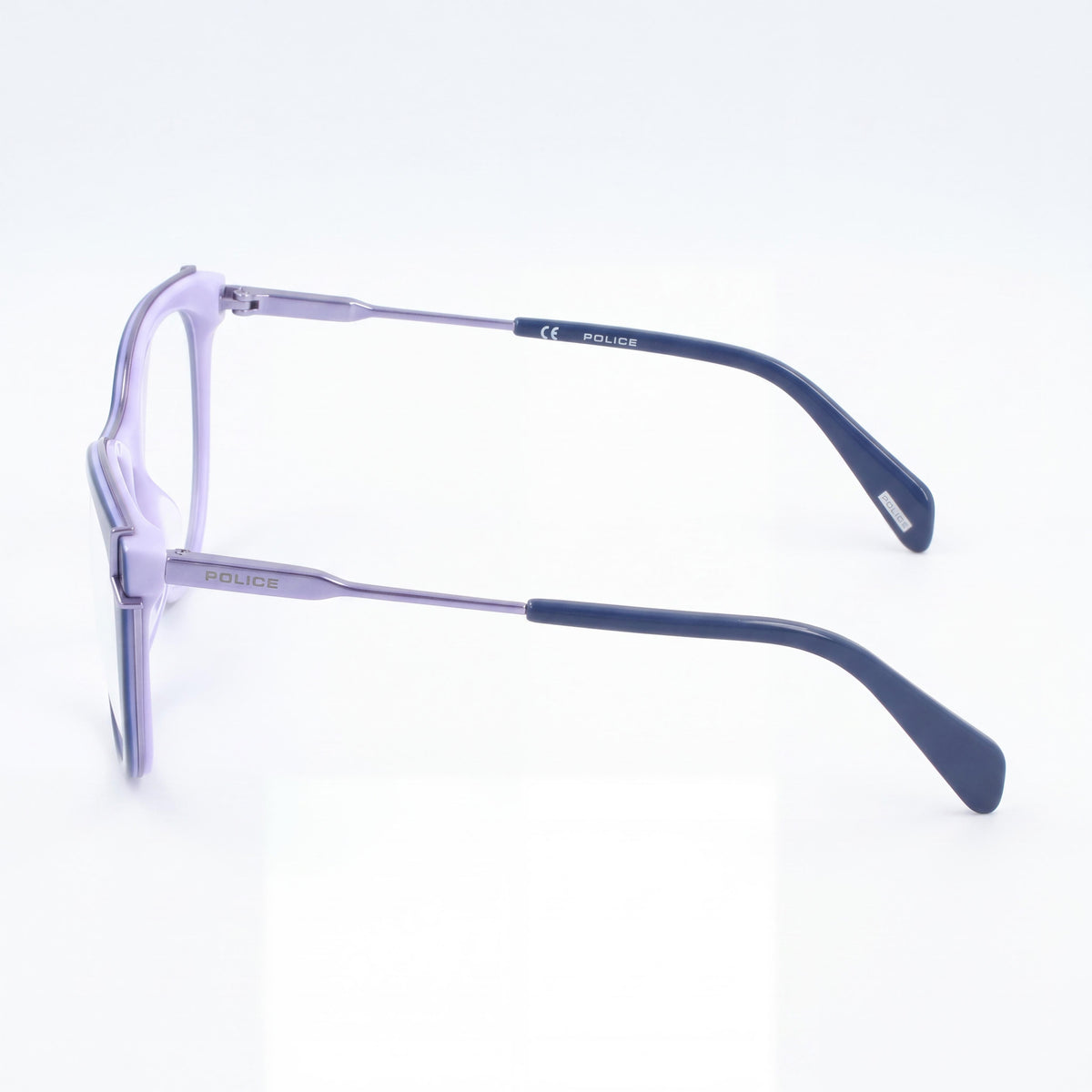 Police Vpla89 Blue Cat Eye Eyeglasses for Women, 54mm, Photo 3