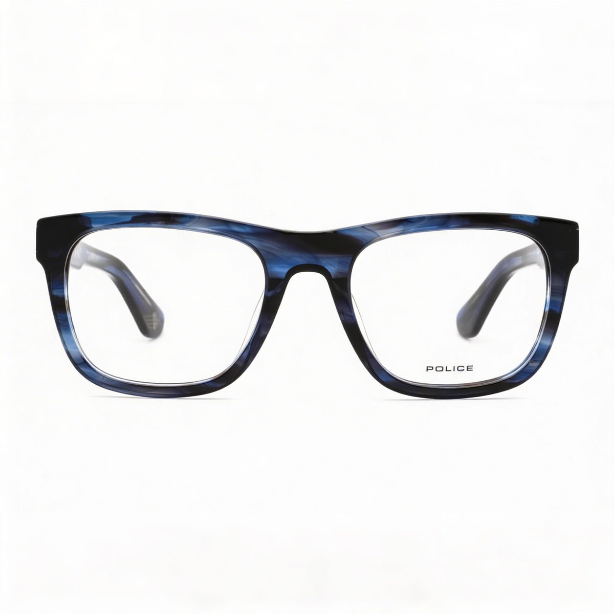 Gafas cuadradas azules Police VPLE37 para hombre, plástico de 52 mm, Photo 2