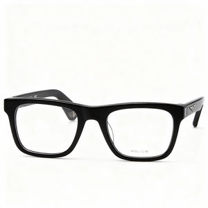 Police VPLE37N Rectangle Eyeglasses Unisex — front view, Plastic