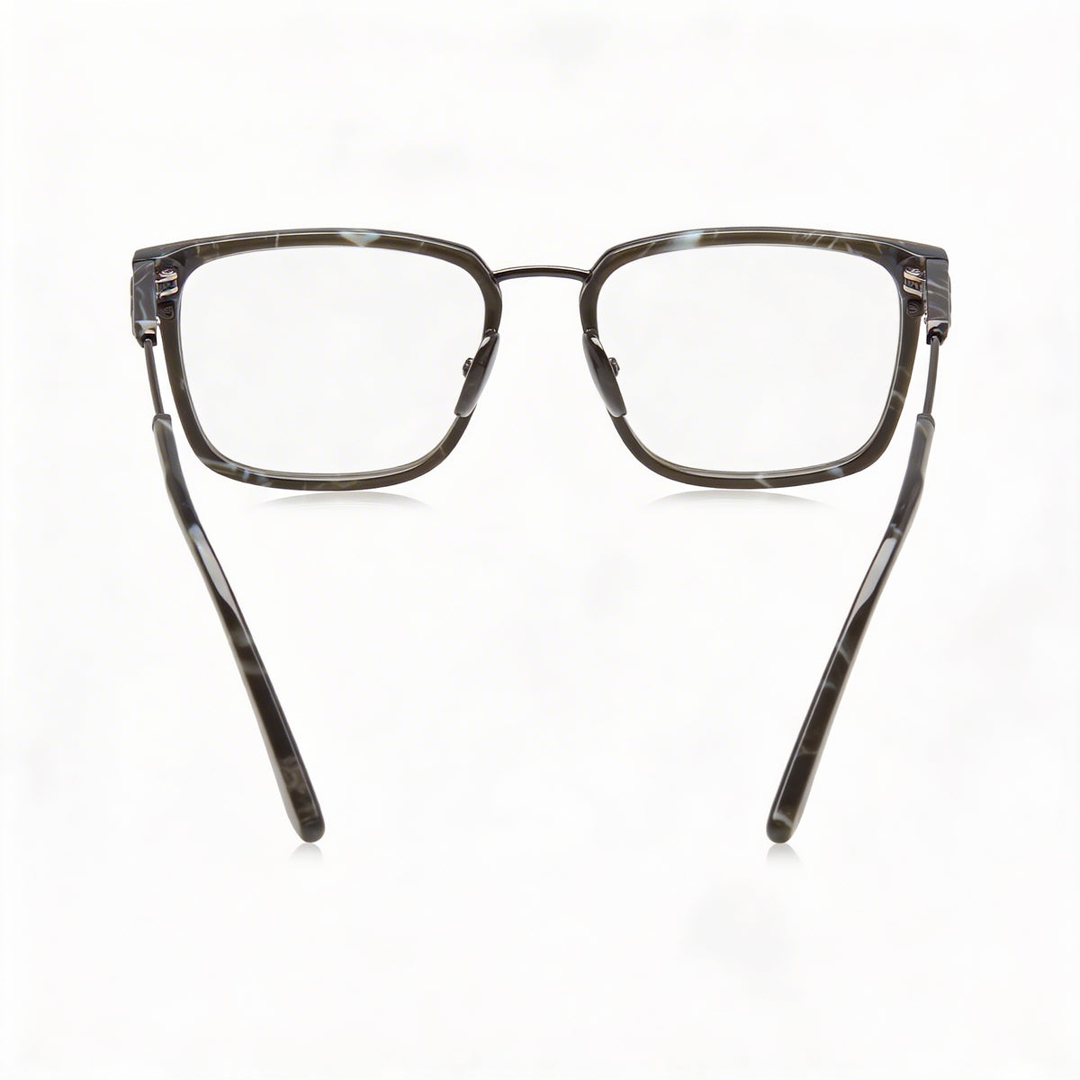 Police VPLF09 Gray Rectangle Eyeglasses for Men, Photo 4