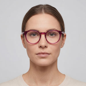 Police VPLF30 Pink Eyeglasses Women — lifestyle wear, office and reading