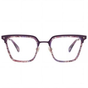 Police VPLG25 Square Eyeglasses Unisex — front view, Acetate