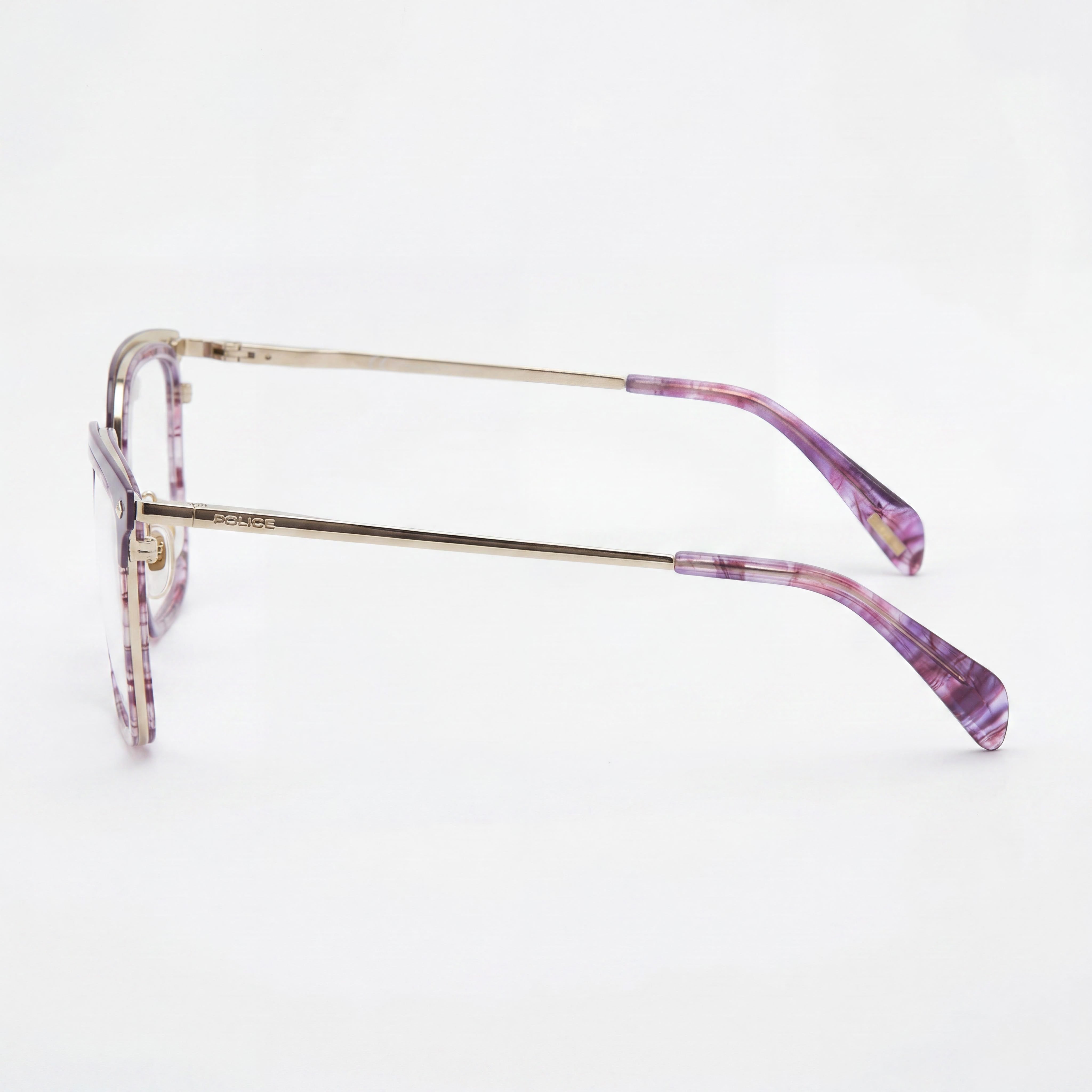 Police VPLG25 Modern Unisex Acetate and Metal Non-Polarised Eyeglasses 51mm Lens Width 20mm Bridge 135mm Temple, Photo 3