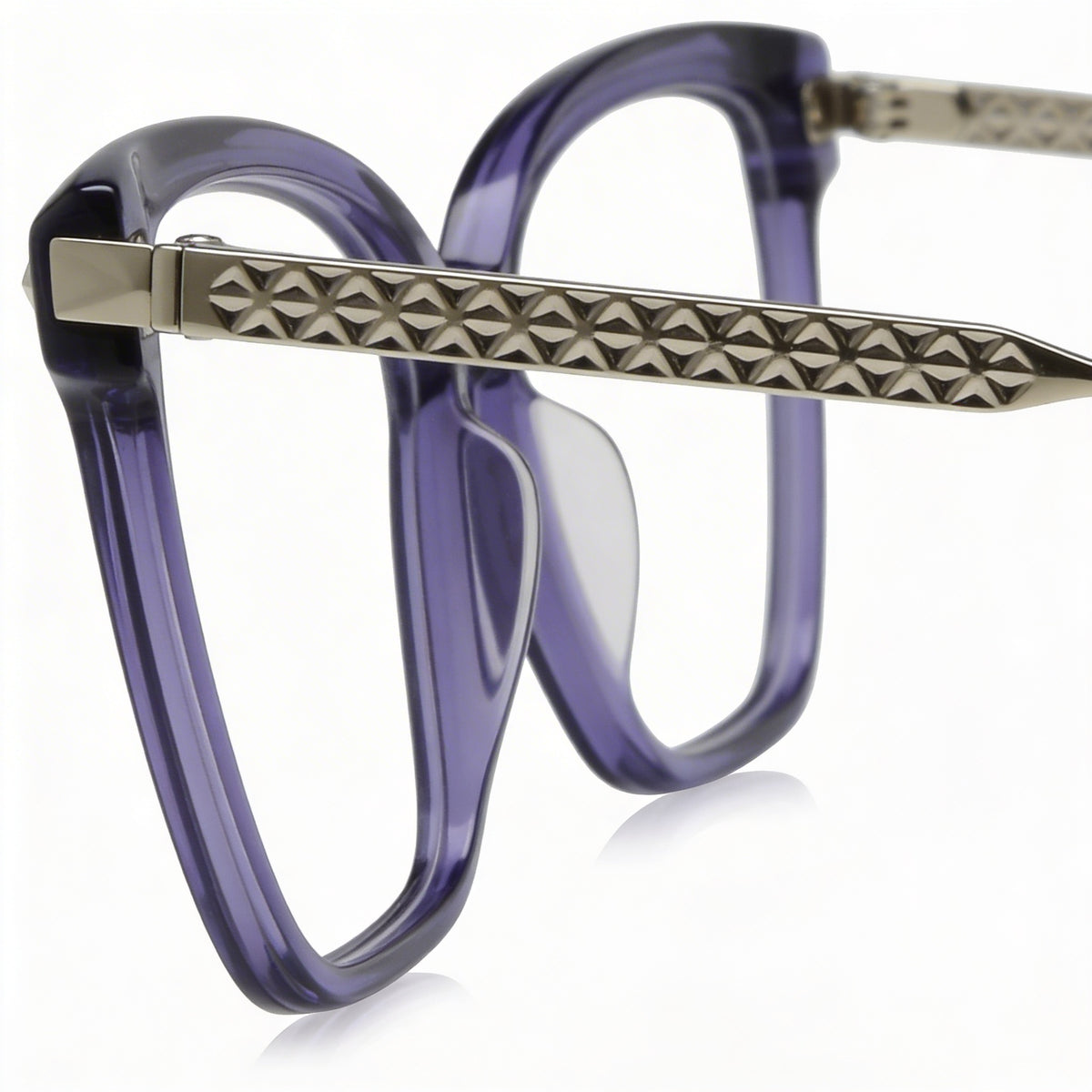 Police VPLG28 06sc Square Eyeglasses Unisex, 53mm, Photo 3
