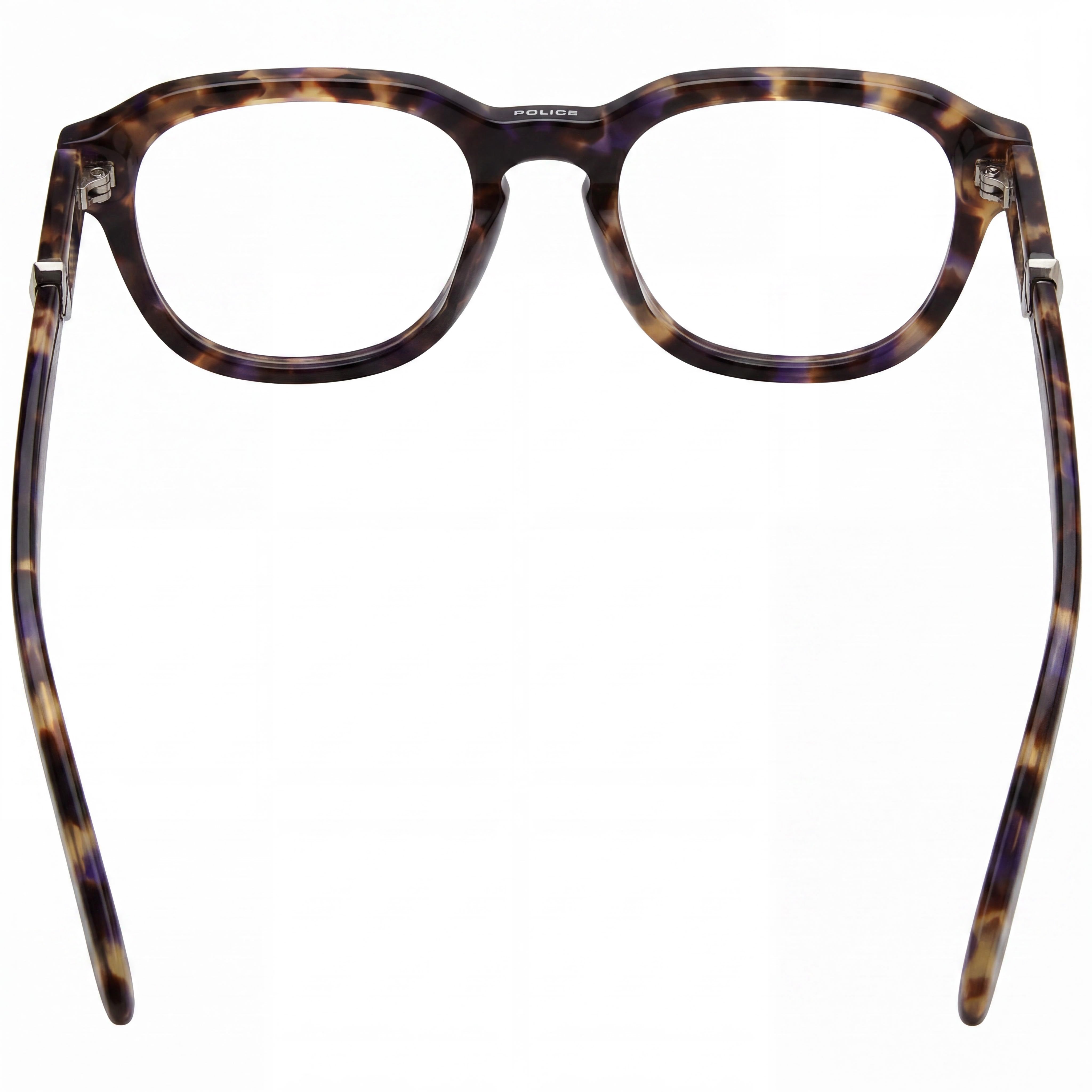 Gafas Ovaladas Police VPLG81 Havana para Hombre, Acetato 50mm, Photo 4