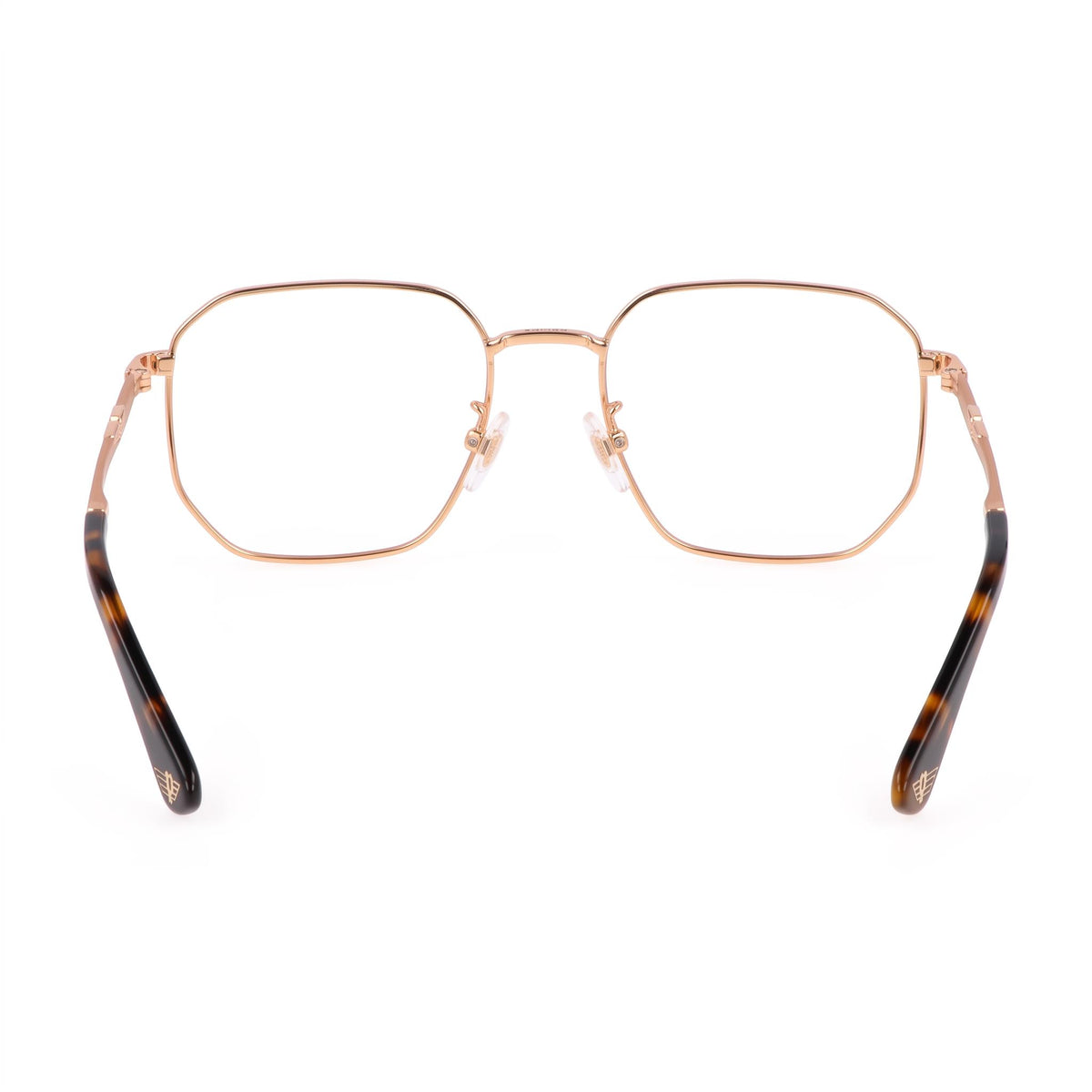 Gafas de Vista Cuadradas Doradas para Hombre Police VPLL67, Metal 53mm, Photo 2