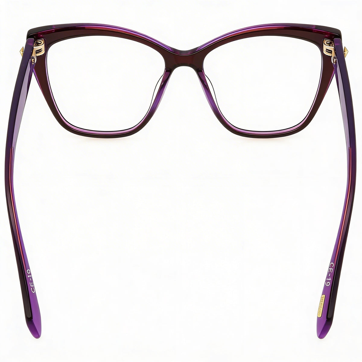 Gafas Police VPLM03 Ojo de Gato Moradas Unisex, Acetato 53mm, Photo 3
