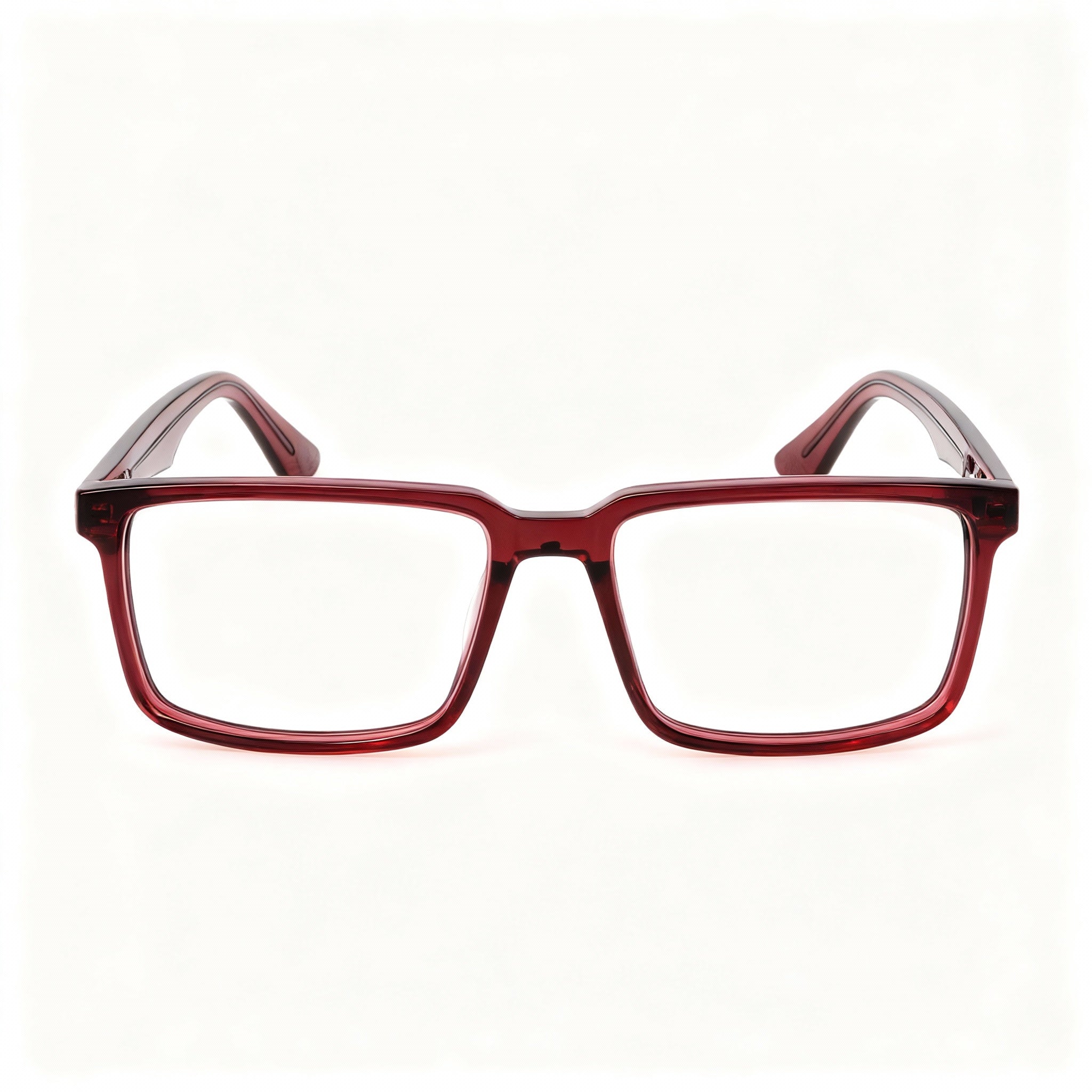 Gafas rectangulares Police VPLN17 rojo burdeos para hombre, acetato de 57 mm, Photo 2