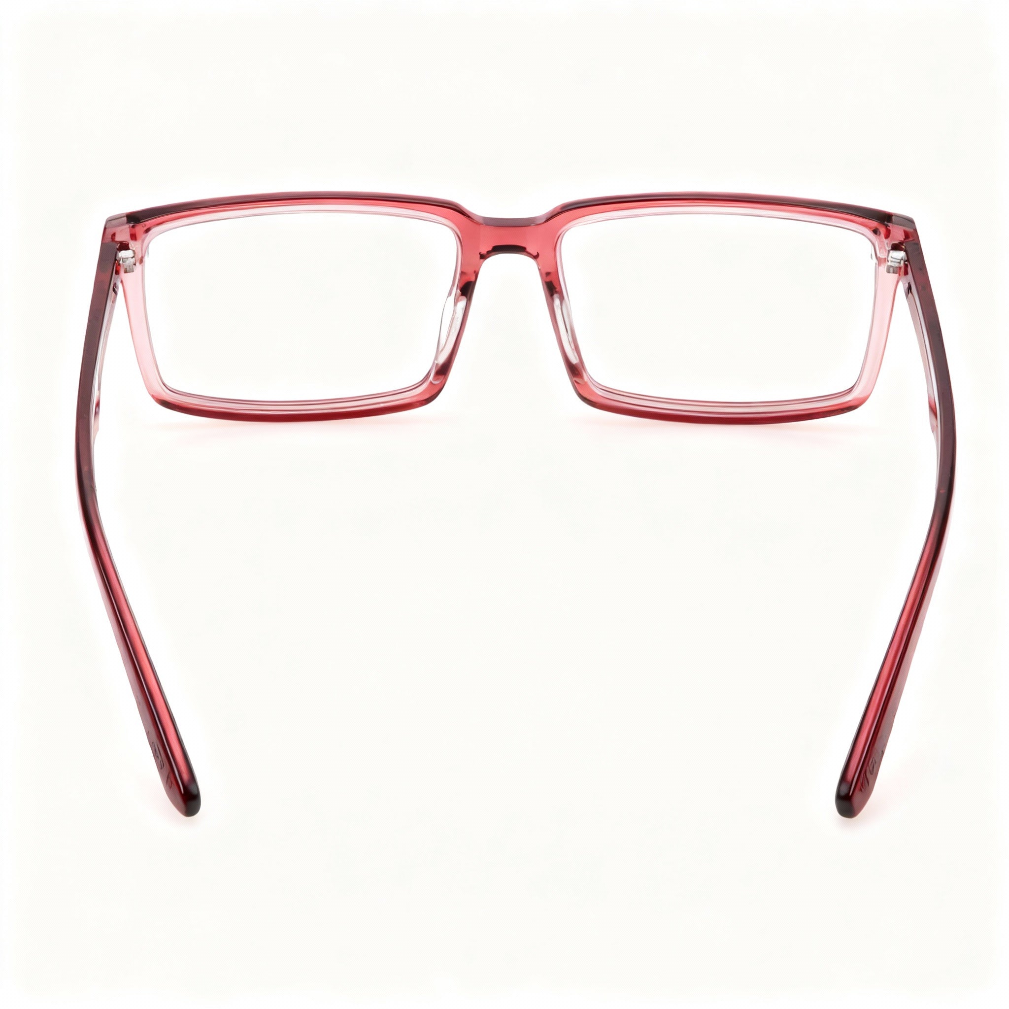 Gafas rectangulares Police VPLN17 rojo burdeos para hombre, acetato de 57 mm, Photo 4