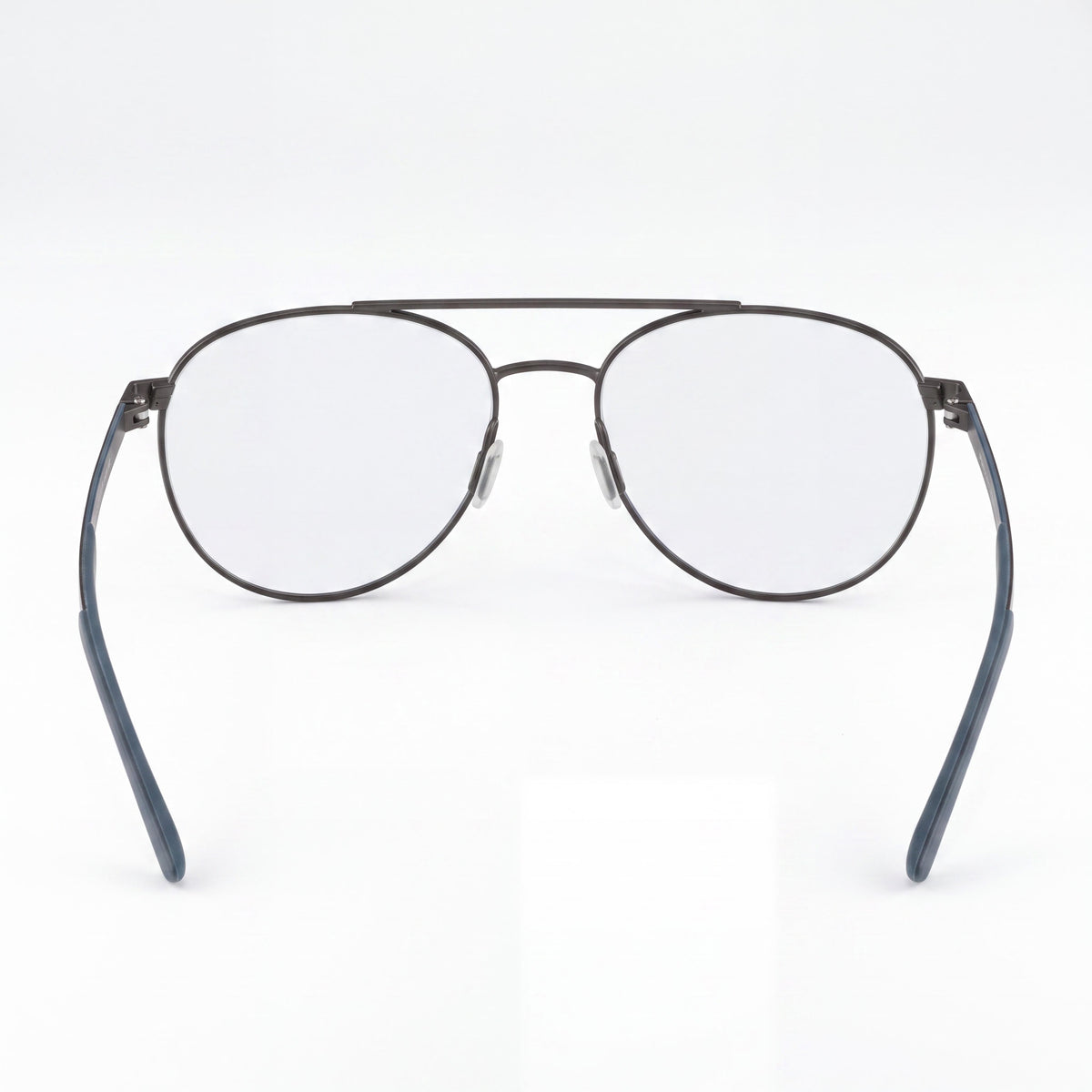 Gafas graduadas unisex Porsche P8754 Design Casual, estilo aviador, gris oscuro y azul, 52 mm, Photo 3