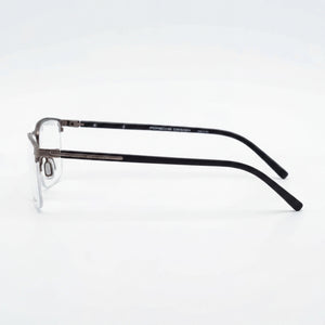 Porsche Design P8371 Rectangle Eyeglasses for Men — front view, Metal
