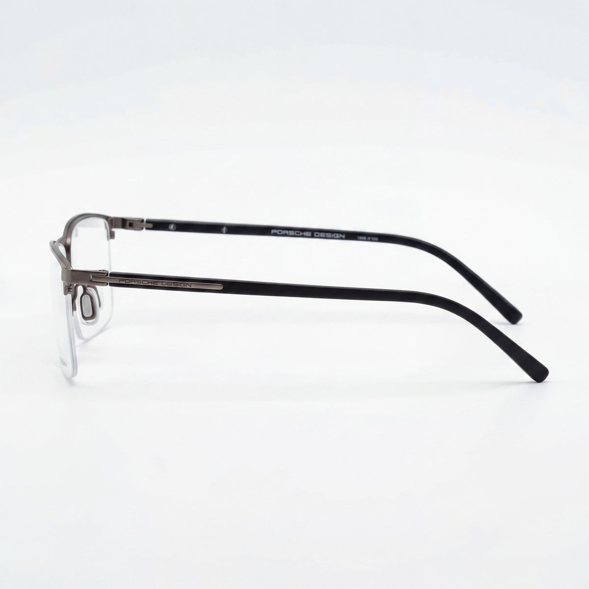 Porsche Design P8371 Brown Rectangle Eyeglasses for Men, 56mm, Photo 2
