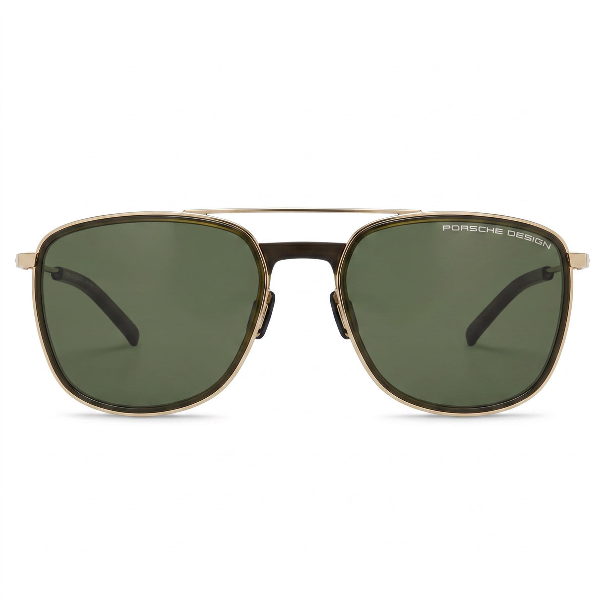 Porsche Design P8690 Gold Aviator Sunglasses for Men, 57mm, Photo 2