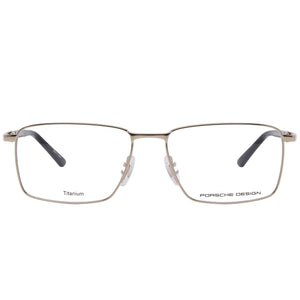 Porsche Design P8729 Rectangle Eyeglasses for Women — front view, Titanium