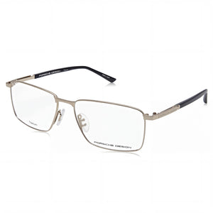 Porsche Design P8729 Silver Rectangle Eyeglasses for Women, Titanium frame