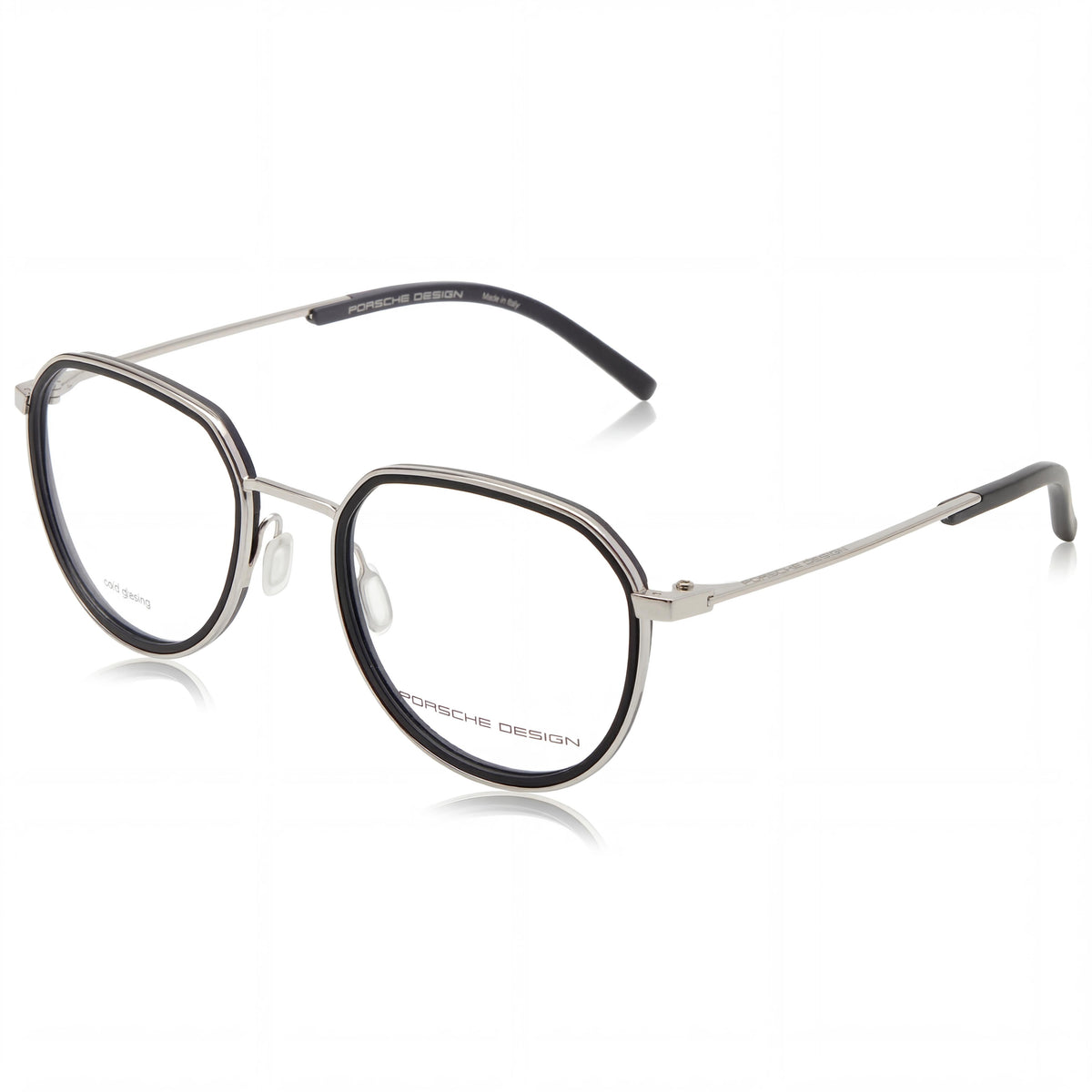 Gafas graduadas unisex Porsche Design P8740 ovaladas de paladio, 53 mm, Photo 1