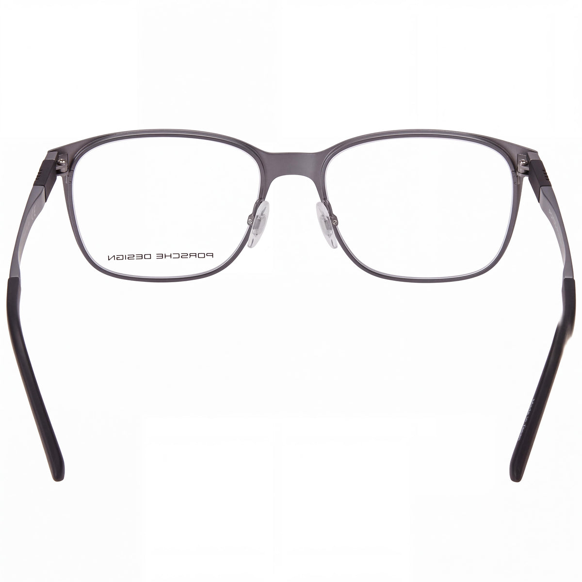 Gafas graduadas unisex rectangulares Porsche P8275 gris negro, 55 mm, Photo 3