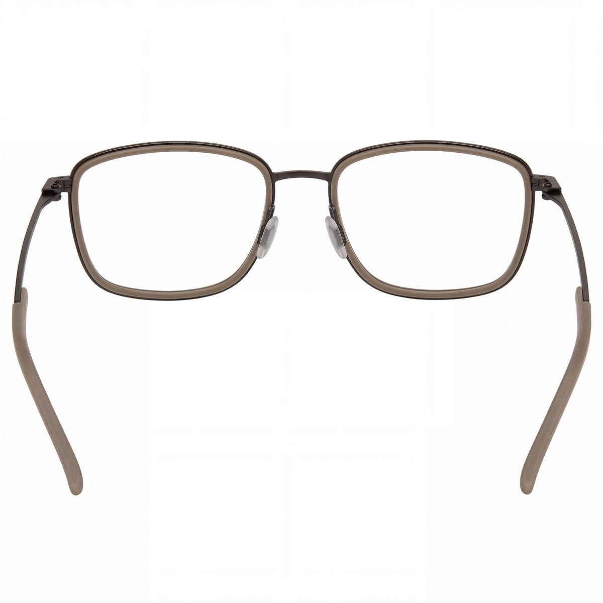 Porsche P8365 Gray Rectangle Eyeglasses for Men, Acetate 53mm, Photo 3