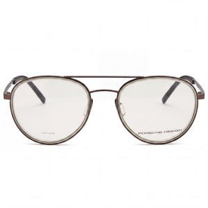 Porsche P8366 Aviator Eyeglasses for Women — front view, Acetate