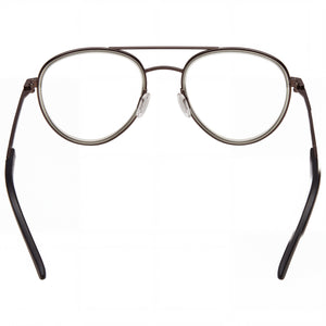 Porsche P8366 Aviator Eyeglasses for Women — interior view, Polycarbonate demo lenses