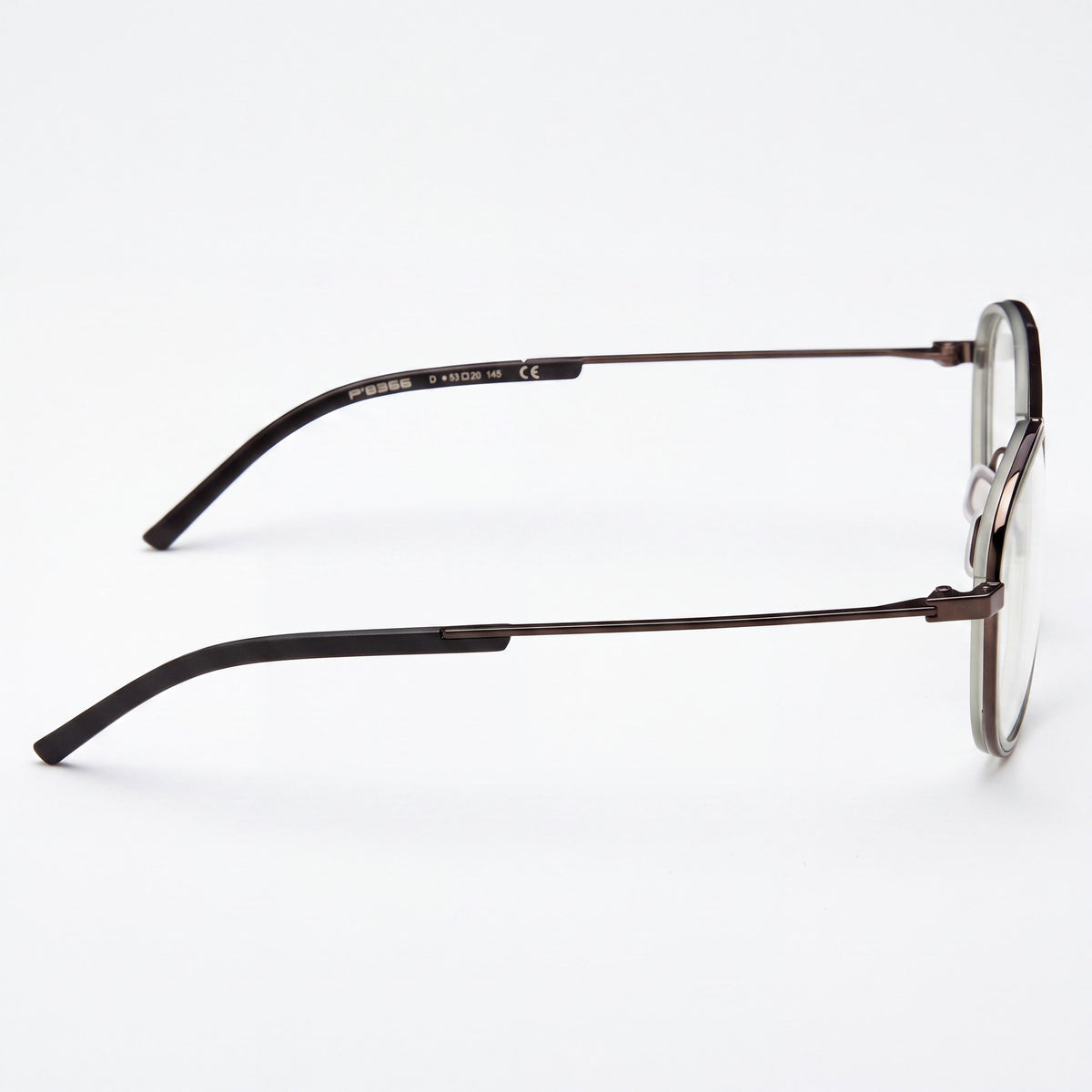 Gafas de aviador para mujer Porsche P8366 marrones, 53 mm, Photo 3