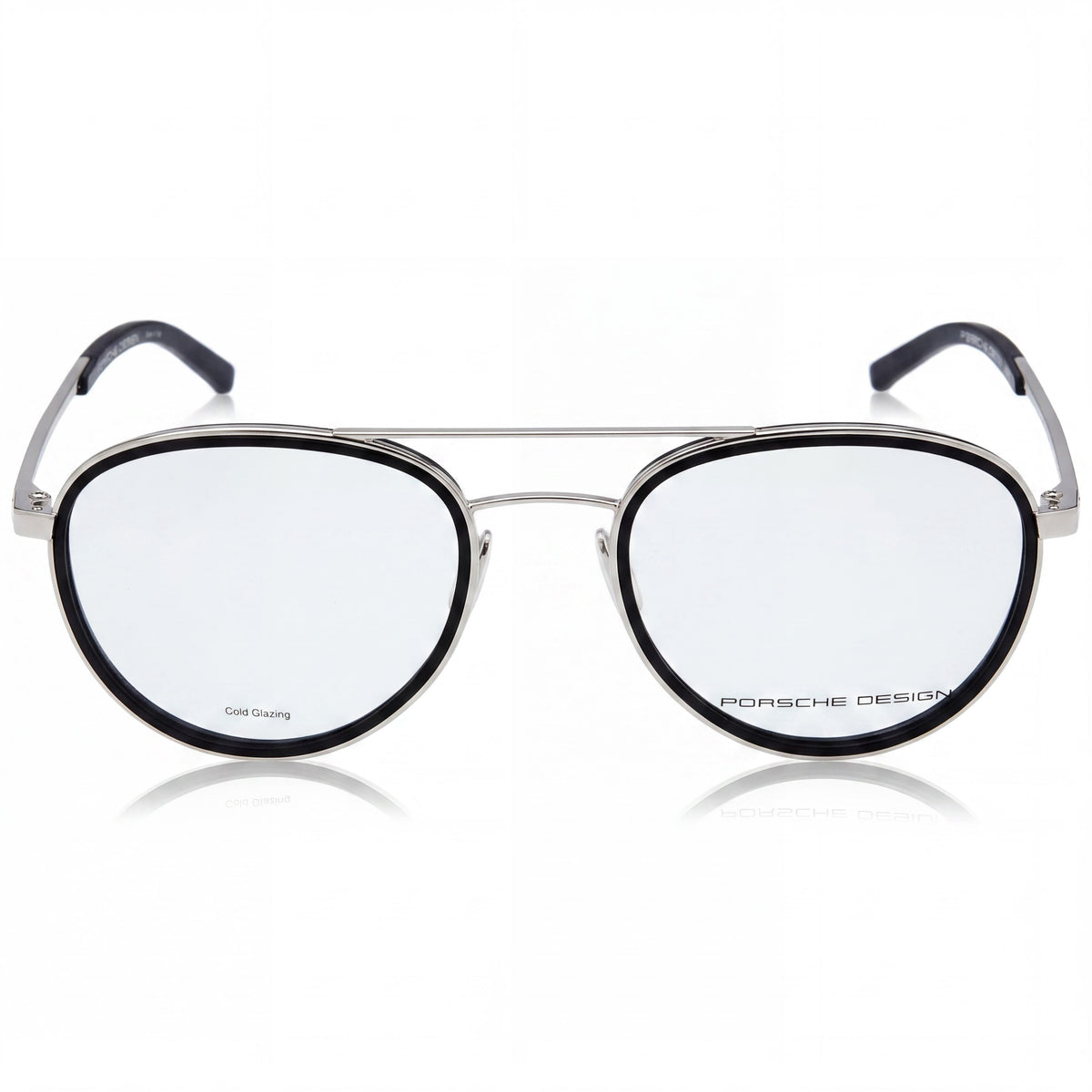 Porsche P8366 Palladium Round Eyeglasses for Men, 53mm, Photo 2