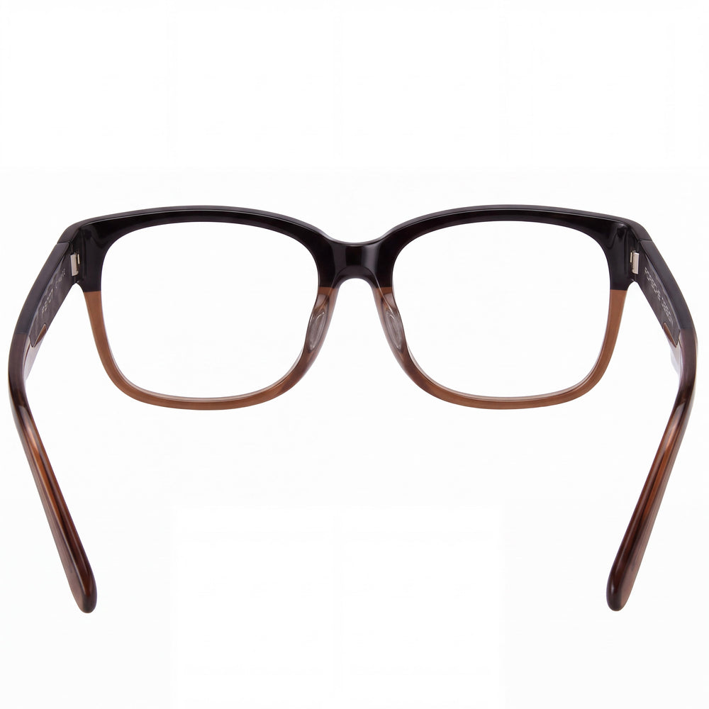Porsche P8707-C-54 Rectangle Eyeglasses for Men — front view, Plastic
