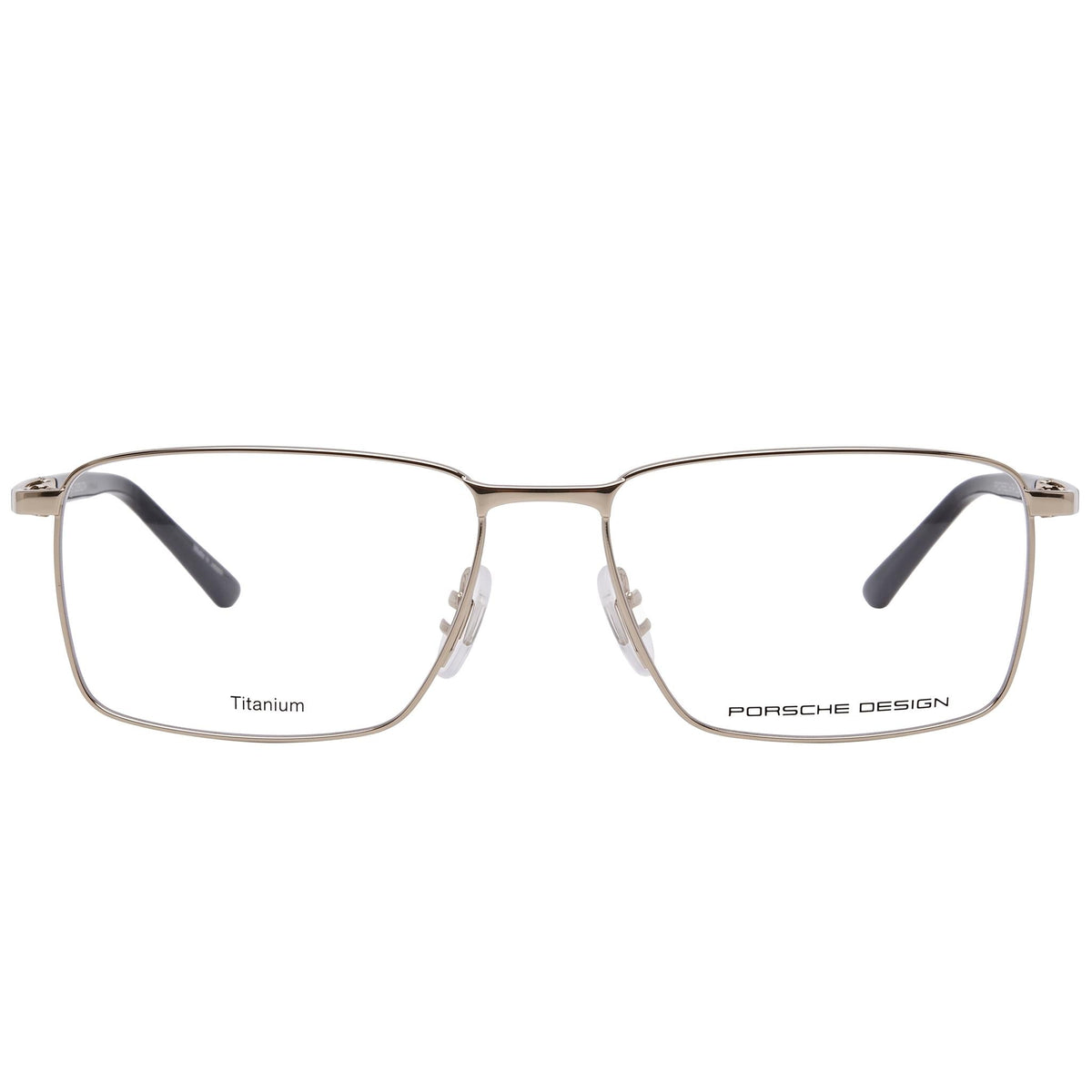 Gafas rectangulares Porsche P8729 oro y negro para mujer, 55mm, Photo 2