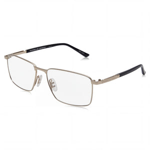 Porsche P8729 Silver Rectangle Eyeglasses for Women, Titanium frame
