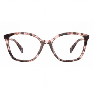 Prada 0pr 02zv Square Eyeglasses for Unisex — front view, Plastic