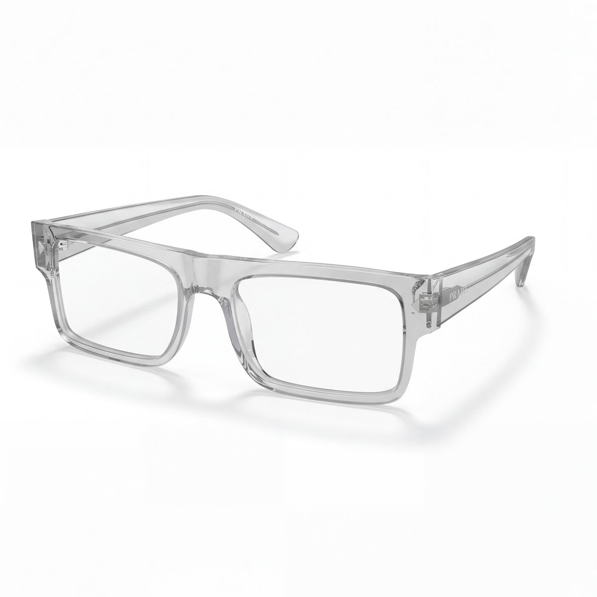 Prada 0pr A01v Multicoloured Rectangle Eyeglasses Unisex, 50mm, Photo 1