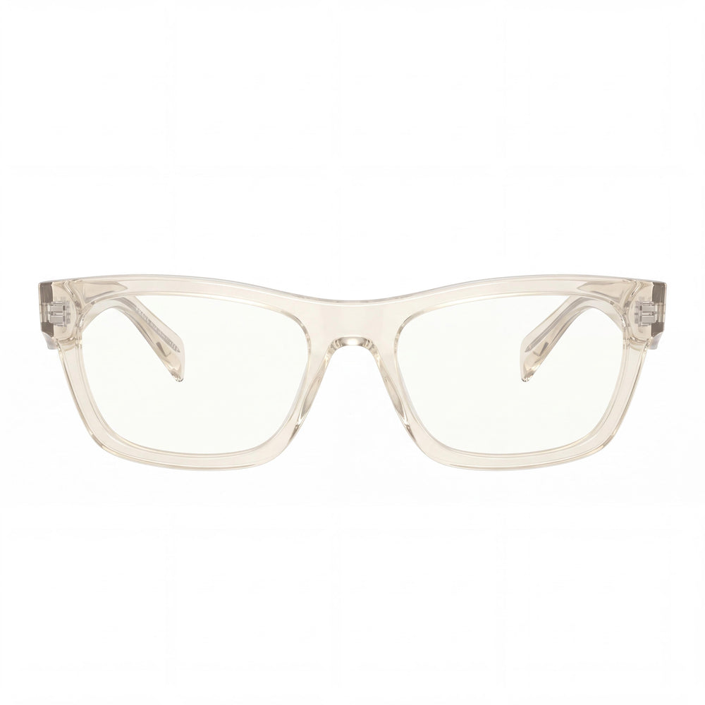 Prada 0PRB01V_19X1O1_5219 Rectangle Eyeglasses for Unisex — front view, Tortoise