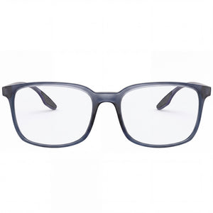 Prada 0PS 05MV Rectangle Eyeglasses for Men — front view, Plastic