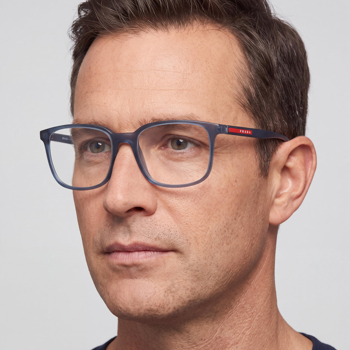 Gafas graduadas para hombre Prada Linea Rossa 0PS 05MV en color azul, Photo 4