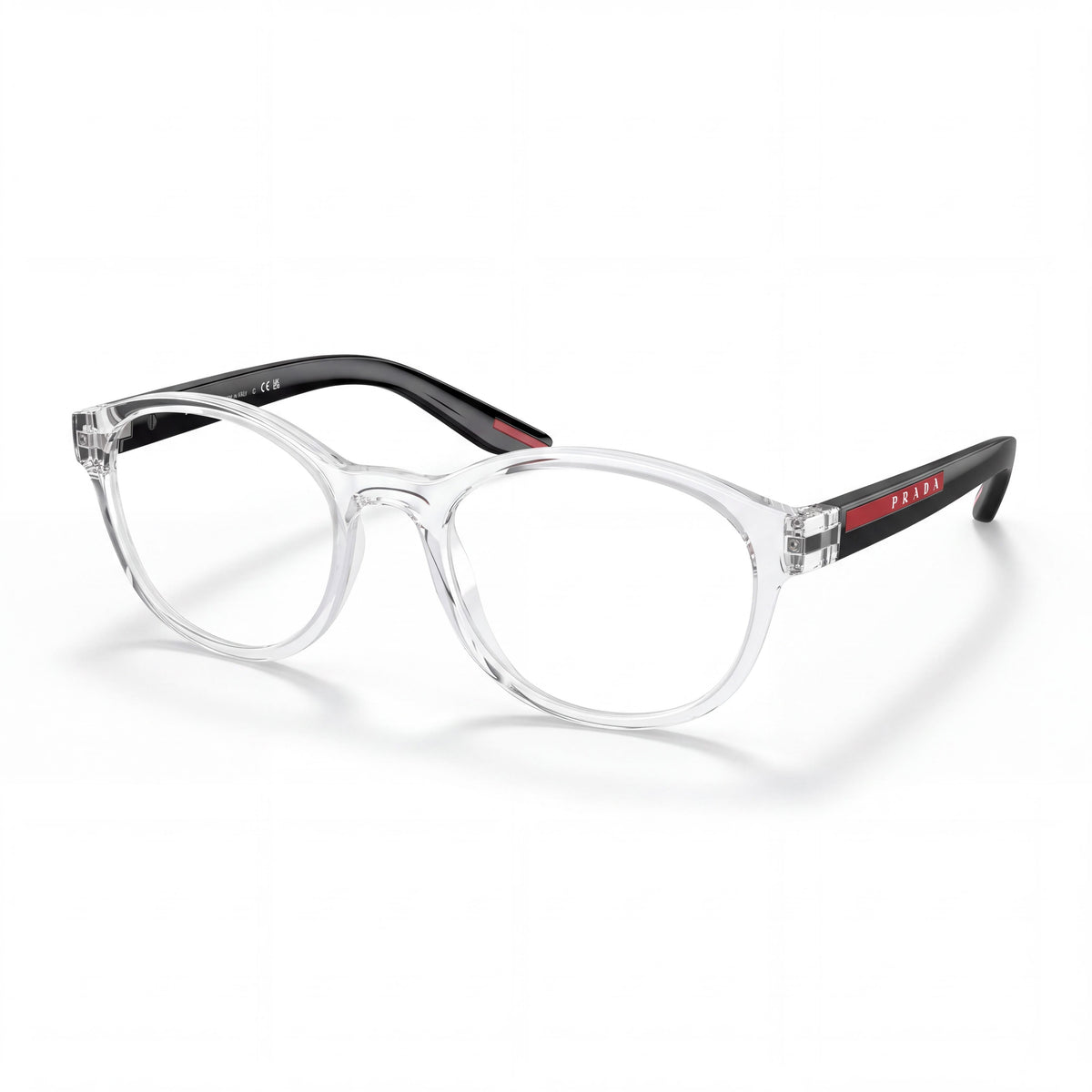 Gafas unisex Prada 0PS 07PV 53 2AZ1O1 multicolores con lentes de demostración transparentes, listas para graduar, Photo 1