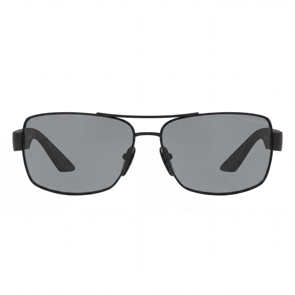 Prada 0PS 50ZS Rectangle Sunglasses Unisex — front view, Acetate frame