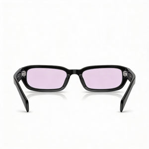 Prada Rectangle Sunglasses for Women — interior view, Polarized lens detail